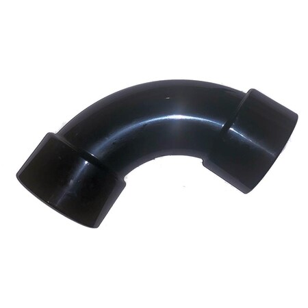 Hands On 2 in. Socket 90 deg Black Sweep Elbow HA3280102